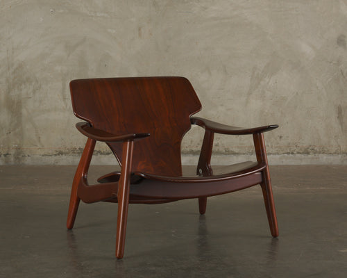 SERGIO RODRIGUES 'DIZ' ARM CHAIR FOR LIN BRASIL